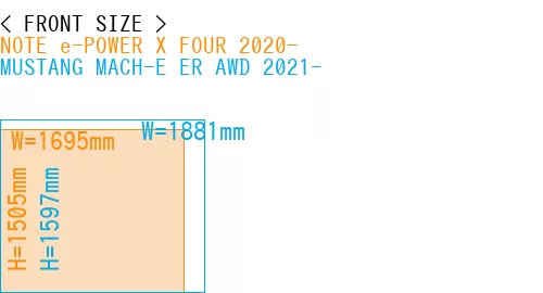 #NOTE e-POWER X FOUR 2020- + MUSTANG MACH-E ER AWD 2021-